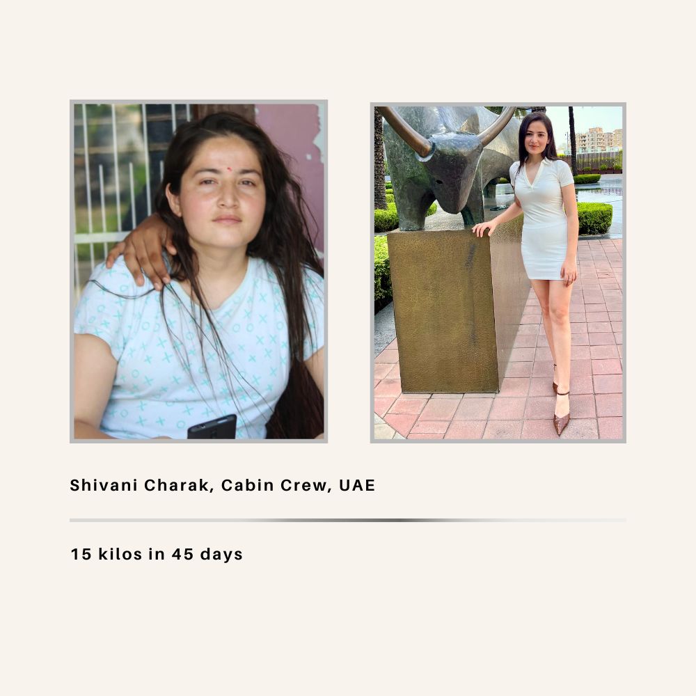 Shivani — 22 kg Fat Loss Transformation — Dr. Maruti Sharma MTP™ Method